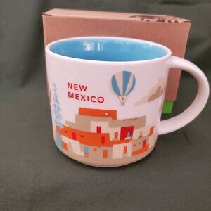 Starbucks NEW MEXICO Been There Series Coffee 14 oz cup Mug Brand New Box